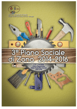 cap. iv &ndash; gli attori del sistema di welfare locale