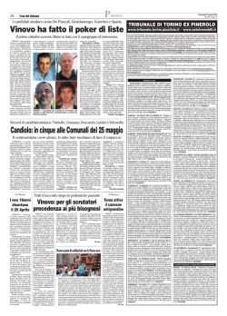 li del 25 maggio ker di liste