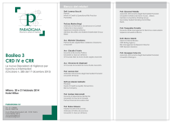 Basilea 3 CRD IV e CRR