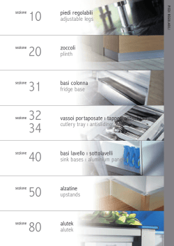 basi colonna fridge base piedi regolabili
