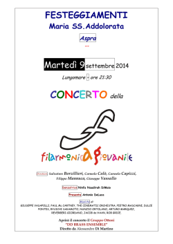 LOC. e PROGR. concerto 9 sett. 2014 Aspra