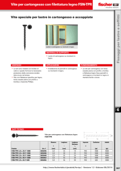 fischer FSN-TPR - Catalogo Generale - Edizione 09