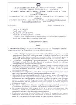 Elezioni suppletive C.I