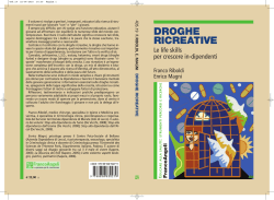 droghe ricreative - Franco Angeli Editore
