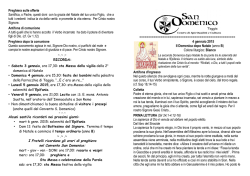 Preghiera sulle offerte Santifica, o Padre, questi doni con la grazia