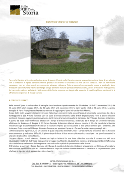 PROPOSTA YPRES E LE FIANDRE