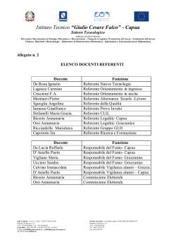 Istituto Tecnico &ldquo;Giulio Cesare Falco&rdquo; - Capua