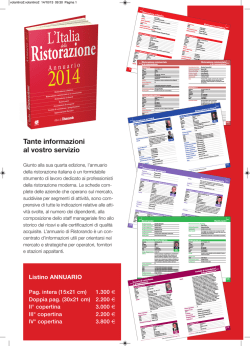 brochure - Ristorando