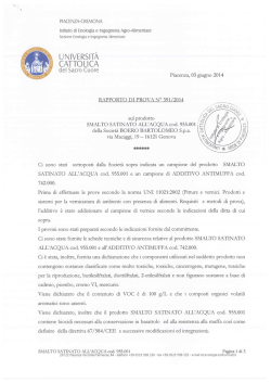Certificato HACCP - Boero Fai da te