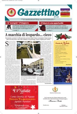 Gazzettino 24-12-2011