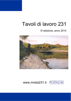 Tavoli di lavoro 231