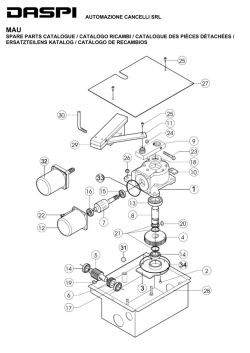 automazione cancelli srl spare parts catalogue / catalogo ricambi