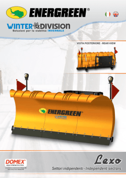 Settori indipendenti - Independent sectors