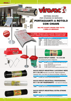 PORTAGUANTI A ROTOLO CON CHIAVE - DbWeb