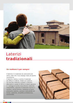 Blocchi da muro tradizionali