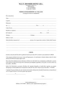 M.G.N. DISTRIBUZIONE S.R.L.