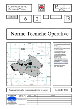 EL 6.2 Norme Tecniche Operative
