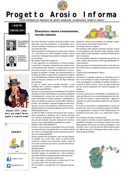 Progetto Arosio Informa n.8