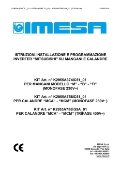 MITSUBISHI - IMESA SpA