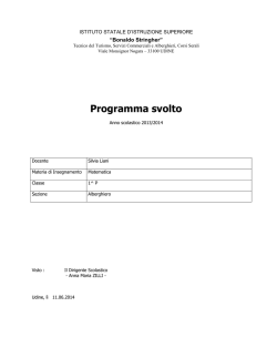 Matematica - STRINGHER