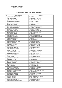 FASCIA B - Comune di Assemini