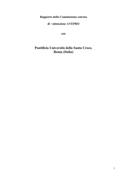 Pontificia Universit&agrave; della Santa Croce, Roma (Italia)