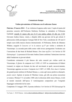 815 Zanon al Politeama, violino giovanissimo