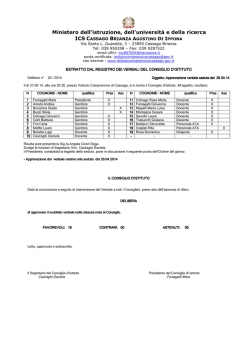 Delibere 27_06 14 - istitutocomprensivocassago.gov.it