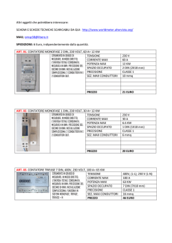 listino completo  (con prezzi) - guide e schemi di installazione