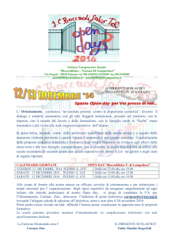 invito open day 2014 - IC Boccadifalco Tomasi di Lampedusa