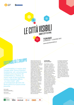 Le Citt&agrave; Visibili - Torino Smart City