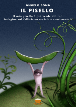Il mio pisello &egrave; pi&ugrave; verde del tuo