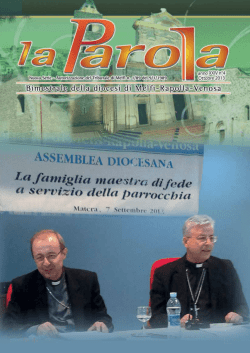 dalla diocesi