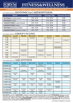 Scarica PDF - Forum Sport Center
