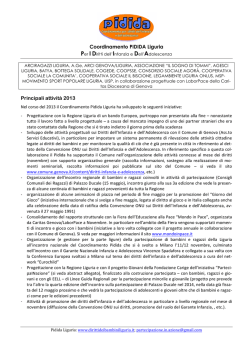 presentazione del Coordinamento Pidida