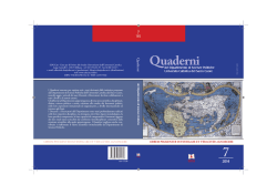 Quaderni del Dipartimento di Scienze Politiche