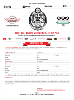 finale imc - lignano sabbiadoro 15 - 18 maY 2014