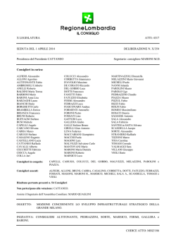 Il testo completo della &ndash; MOZIONE-186