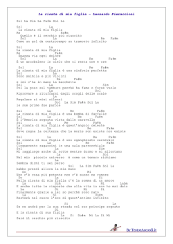 By TestoeAccordi.it La risata di mia figlia &ndash; Leonardo Pieraccioni