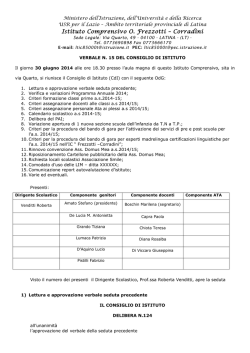 Istituto Comprensivo O. Frezzotti – Corradini - Latina