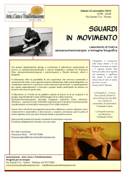sguardi 10 - Arte, Cura e Trasformazione