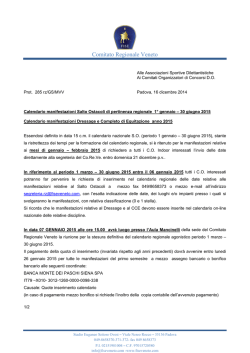 clicca qui - FISE Comitato Veneto