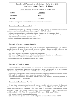 Testo e soluzioni - INFN Sezione di Roma