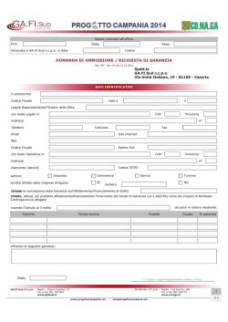 download .PDF - Progetto Campania 2014