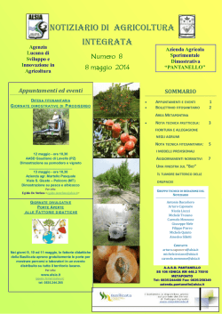 Numero 8 del 08 maggio 2014