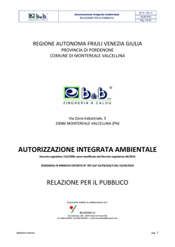 autorizzazione integrata ambientale