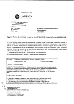 Avviso - Universit&agrave; per Stranieri di Perugia