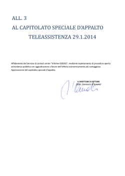 All.3 Capitolato - Comune di Milano