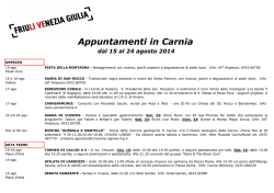 Programma - Provincia di Udine