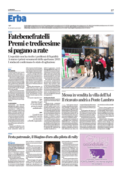 fatebenefratelli 29 1 2014